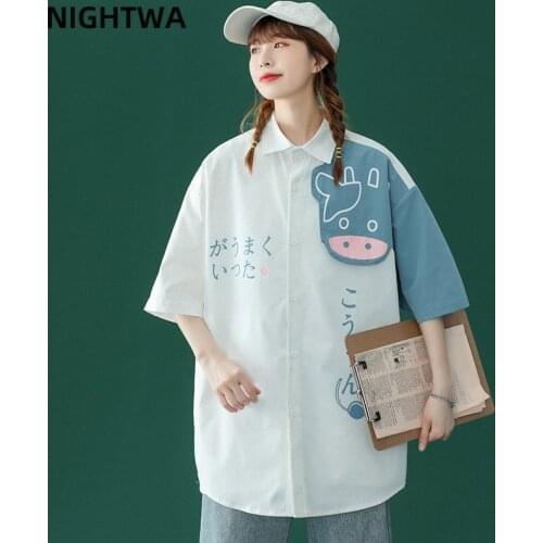 Женские модные рубашки NIGHTWA China At AliExpress