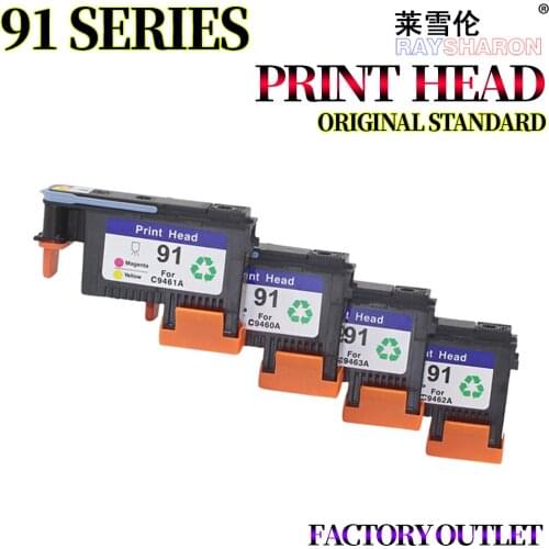 Print Head,Printhead Replacement For Use in HP 91 Z6100 Z6100ps C9460A C9461A C9462A C9463A