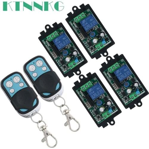 AC 220V 1CH smart home wireless remote control switch LED light motor, door, garden door, electric door, home small table lamp