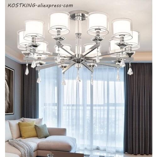 Modern Chrome Metal Led Wall Lights Lustre Crystal Bedroom Led Wall Lamp Living Room Led Wall Light Fixtures Acrylic Wall Sconce