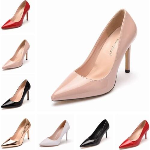 Crystal Queen Womens Pumps Comfortable Heels Pumps Classic Fashion Pointed Toe High Heel Dress Pumps Shoes
