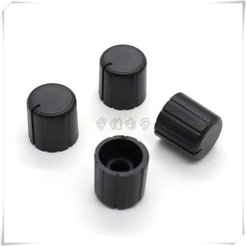 10 Piece 16 * 16mm plastic knob cap flower shaft inner hole 6mm potentiometer knob cap encoder knob