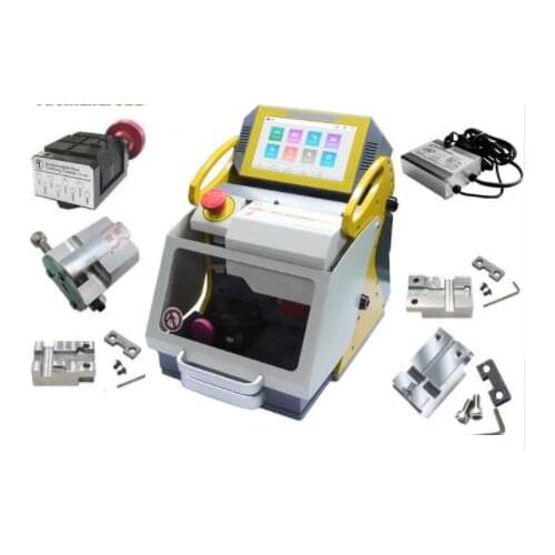 2021 SEC-E9 Automatic Car Key Making Laser Key Cutting Machine For Sale SEC E9 5 Clamps + Power Charger