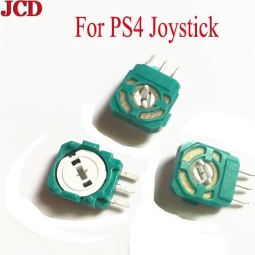 JCD 2PCS Replacement Joystick Axis Analog Sensor For Playstation 4 PS4 Controller 3 Pin Mini Switch Button