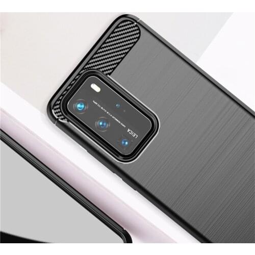 Case for Huawei P40 Pro P30 P20 Lite Mate 40 Pro 30 20 Nova 6 SE 5 5T 5i Pro 4 4E 3 3i 3E Luxury Shockproof Soft Silicone Cover