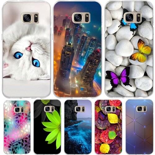 Case For Samsung Galaxy S7 Case Silicone Soft TPU Coque Funda Back Cover For Samsung Galaxy S7 Cover Capa Bumper Protective Etui