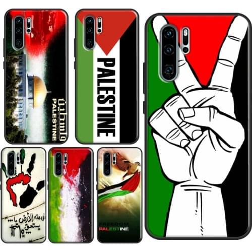 Palestine Flag Freedom Case For Huawei P20 Lite P30 Pro P40 Mate 20 Lite P Smart Z 2019 Nova 5T Honor 8X 9X 10i