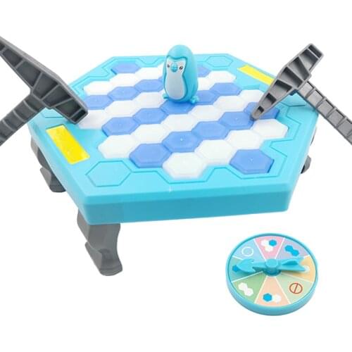 Kids Toy Board Game Save Penguin Ice Block Breaker Trap Toys Funny Parent Children Interactive Play for Kids Party Table Game