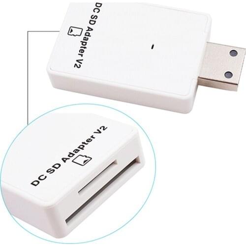 For Sega Dreamcast Dreamshell V4.0 Game Machine Practical SD Card Reader Adapter with CD