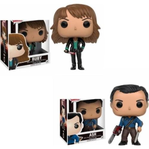 Ash vs. Evil Dead ASH 395# Ruby 398# Action Figure 10cm Limited Edition Collection Model Toys for Children Birthday Gift