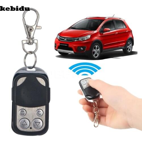 Kebidu Wireless 433mhz Auto Remote Control Electric Cloning Gate Garage Door Remote Control Fob Key Keychain Remote Control