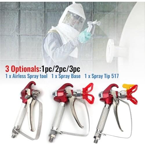 Spray Gun With 517 Nozzle Airless Paint Sprayer Accessories 3600PSI For Spray Paint Latex Oil For Wagner Paint Sprayer Machine