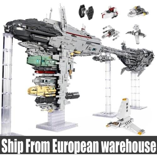 Mould King 21001 Star Plan Wars Nebulon Toy B Medical Frigate Model Set Compatible 5083 Building Blocks Bricks Kids Gift Toy
