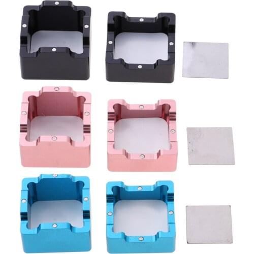 Set of 3 Universal Pocket Pool Chalk Holder, Billiard Chalk Holder Case Cue Tip Tool- Billiard Accessories
