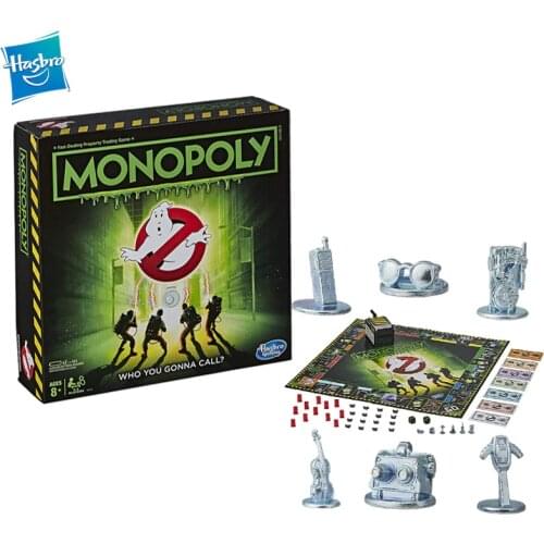 Hasbro Monopoly GAME GHOSTBUSTERS EDITION Who You Gonna Call Puzzle Board Games Family Party Strategy Games Toys