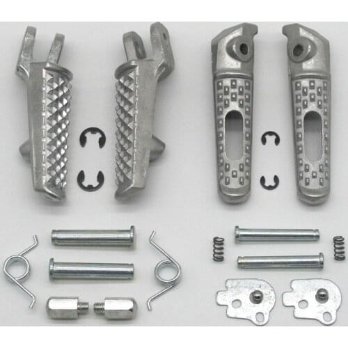Motorcycle Front Rear Footrests Foot pegs Fit For Honda CBR600RR F5 03 04 05 06 07 08 09 10-12