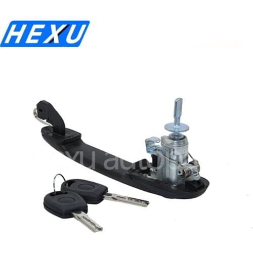 Front Left Or Right Door Handle With 2 Keys For VW- SHARAN 95-10 SEAT 96-10 GALAXY 95-06 6K0837205 6K0837206