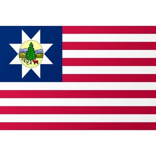 90x150cm old vermont state flag for decoration