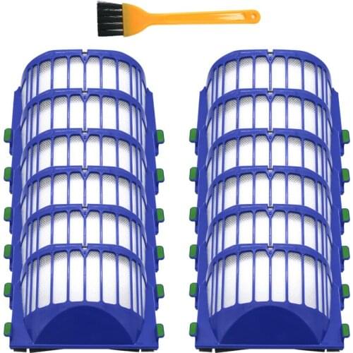 HEPA brush Filter Replacement for iRobot Roomba 500 600 Series 536 550 551 620 650 Vacuum Cleaner parts accessories