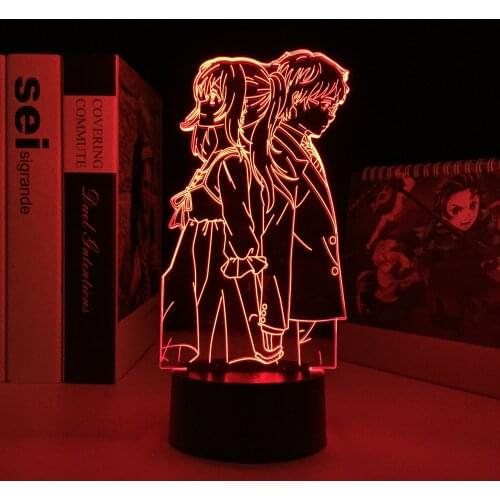 Anime 3d Led Light Your Lie In April for Kids Brithday Gift Bedroom Decor Night Light Manga Room Table 3d Lamp