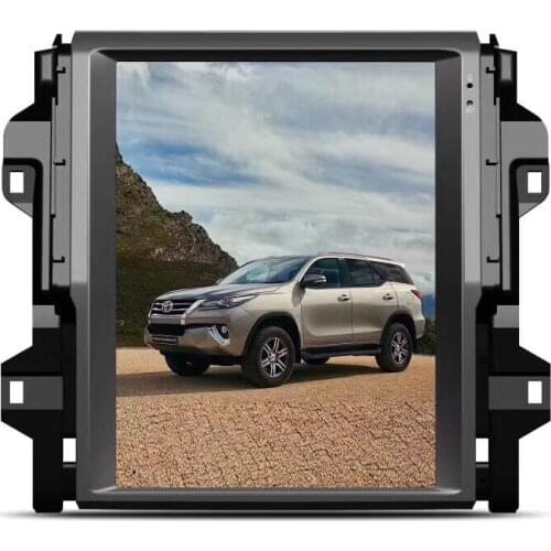 Android 6.0 Car Multimedia Player For 2016 -2019 Toyota Fortuner Compatible Manual and Automatic AC With GPS Navigation BT AUX