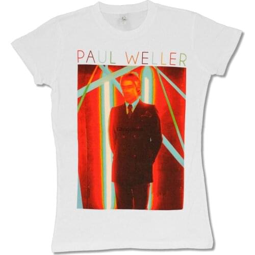 Paul Weller Sonik Kicks Tour '12 Juniors White T Shirt (Medium)