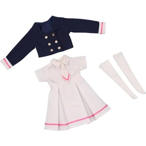 DBS blyth doll icy school uniform dress Sailor suit toy