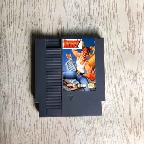 Hammerin Harry - 72 pins 8bit game cartridge