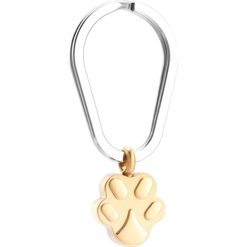 IJK2019 Pet Paw Keyring Friend Souvenirs Keychain Women Men Lady Key Rings Accessories Chain Jewelry