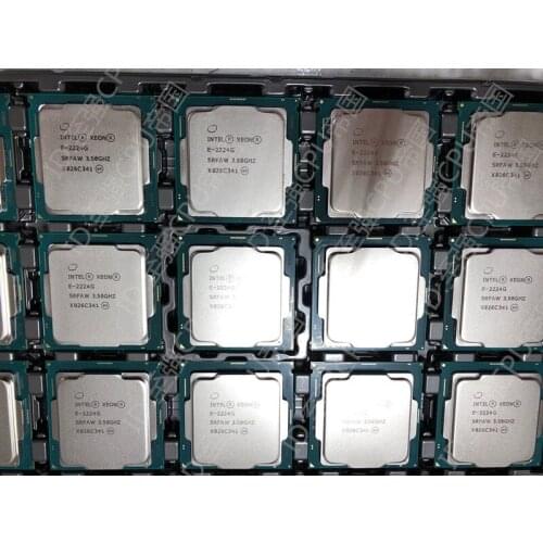 Intel Xeon e-2224g, 3.5G, Rui pin 4.7G, with verification server CPU official version