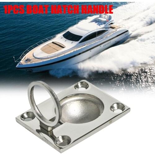 Boat Marine 316 Stainless Hatch Handle Suit For Boat Latch Locker Pull Hardware