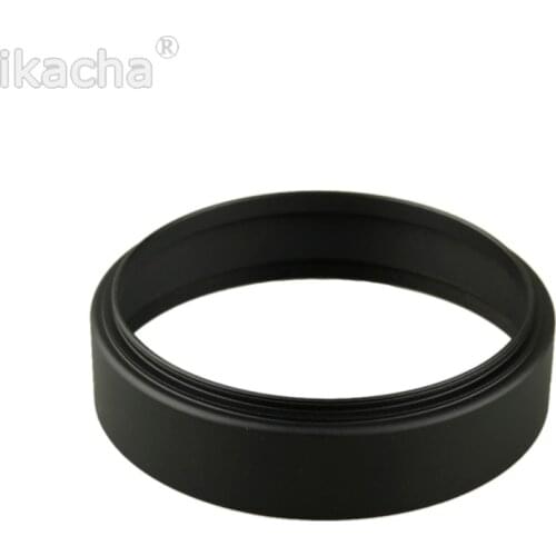 Metal Standard Lens Hood 49mm 52mm 58mm 55mm 62mm 67mm 72mm 77mm 82mm Screw-in Tubular Lente Protect For Canon Nikon Sony