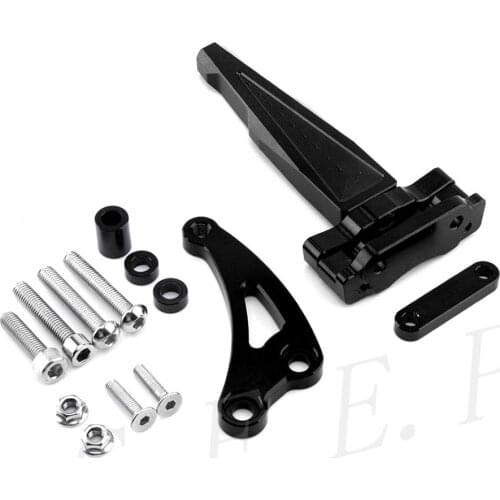 Motorcycle CNC Aluminum Steering Damper Adjustable Stabilizer Bracket kit For Honda CB650F 2014-2015-2016-2017-2018