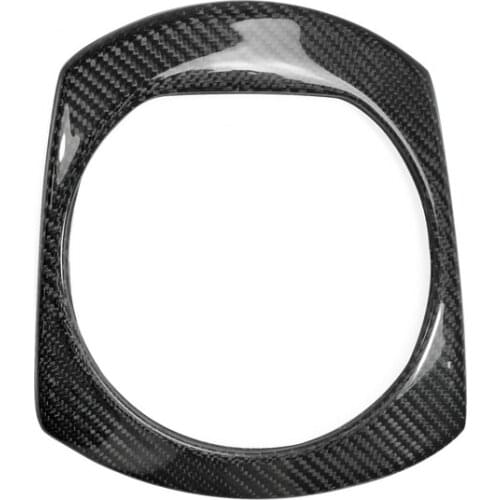 MX5 ND5RC Miata Roadster Carbon Fiber Gear Surround For Mazda Glossy Fibre Interior Trim Accessories