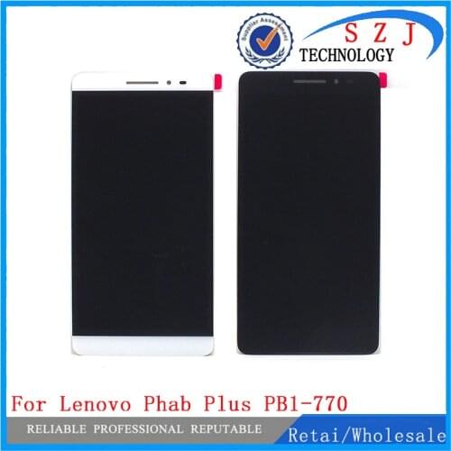New 6.8'' inch For Lenovo Phab Plus PB1-770 PB1-770N PB1-770M Full LCD Display Monitor + Touch Panel Screen Digitizer Assembly