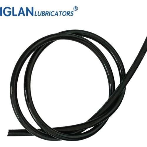 PA/TPU/TPEE 6mm Flexible Lubricatiion Grease Pipe Fiber Resin Nylon Pipe For Drag Chain