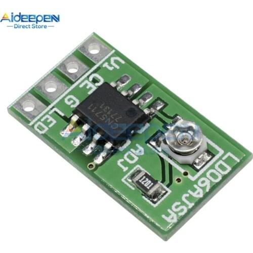 DC 2.8V-6V 30-1500MA 1.5A LED Driver Constant Current Adjustable Module PWM Control Board For 3V 3.3V 3.7V 4.5V 5V 6V LED Driver