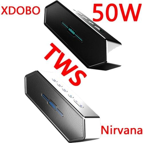XDOBO Nirvana 50W High Power Bluetooth Speaker Game TWS 3D Stereo Subwoofer Bluetooth Speaker Home Theater Wireless Sound Column