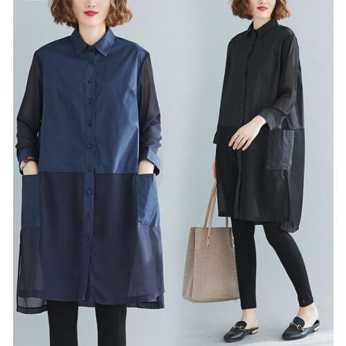 Yipn. igacoyou Fashionable Shirt Dresses