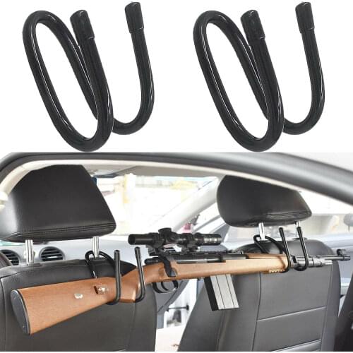 2x for Truck/Car Seat Back Gun Rack Bow Rack Rifles Holder Gun Sling Organizer