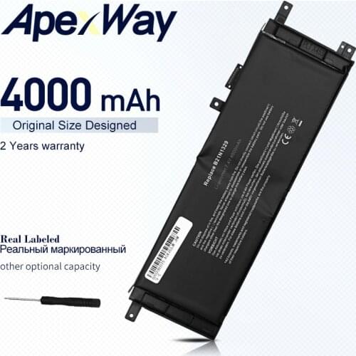 7.4V Laptop Battery B21N1329 for ASUS X553M X553MA X453 F553M F553MA F553SA D553MA 0B200-00840000 0B200-00840100 4000mAh