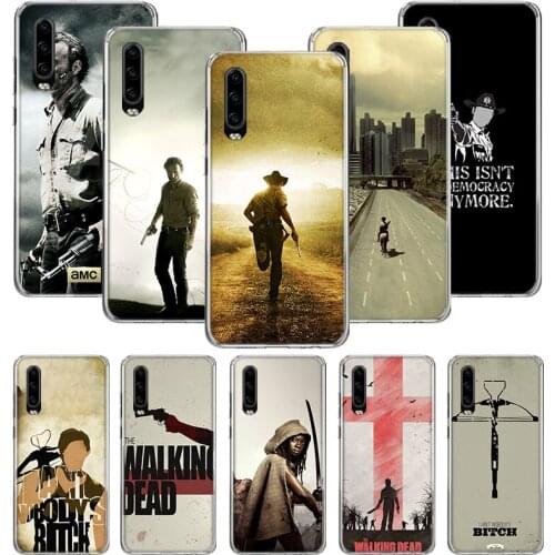 The Walking Dead series Case For Huawei P40 P30 P20 P10 Mate 30 20 10 Pro Lite P Smart Plus + Z Cover Phone Shell Coque