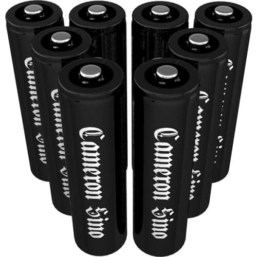 CS 2200mAh/2.64Wh battery for Batter Charger 16340,16500,16650,17335,17500,18350,18490,18500, 26650, AA, AAA