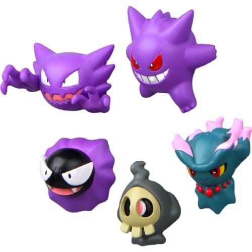TOMY Pokemon Action Figure Cartoon Cute Elf Little Monster Refrigerator Magnet Creative Personality Magnet Magnet Gengar Haunter