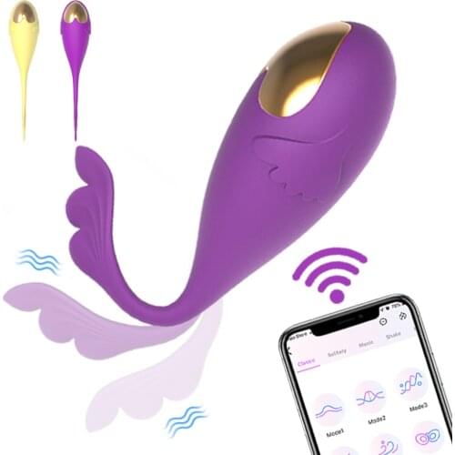 Sex Toys For Women Vibrating Egg Wearable Vibrating Egg G Spot Stimulator Sex Love Eggs App Wireless Remote Kegel Ball Vibrators