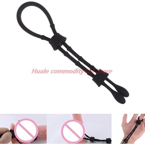Hot Adjustable Rope Cock Rings Delay Ejaculation Cockring For Men Lasting Penis Erect Scrotum Penis Ring Sex Products For Man
