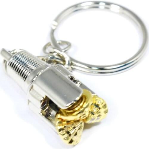 Rotatable pendant Folsom Oilfield Tricone three cone rotary drill bit pendant oil well oilfield jewelry gift sticker charm