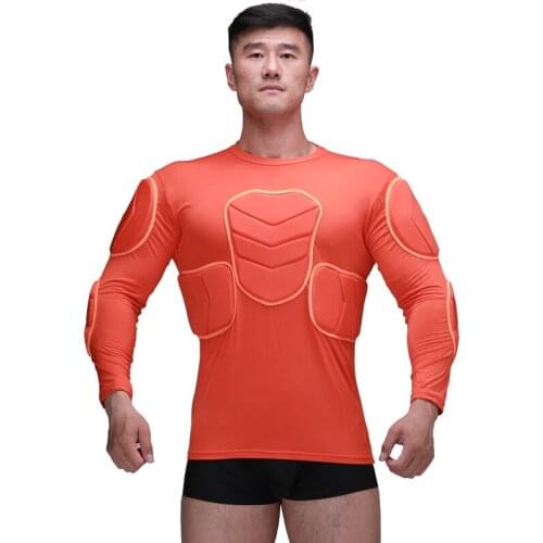Professional Football Soccer Goalkeeper Jerseys Jacket Sport Safety Shirts Thicken Natural Latex EVA Sponge Elbow Pads Protector