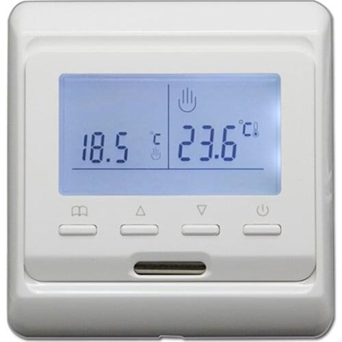 New Original 16A 230V AC Digital Electric Water Heating Temperature Controller LCD Programmable Room Air Floor Thermostat Tool