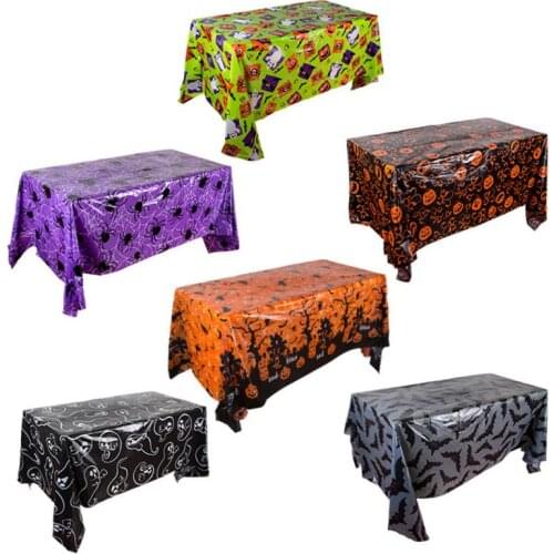 Christmas Tablecloth Halloween Theme Background Wall Cloth Party Event Decoration Thin Section Party Decoration Tablecloth